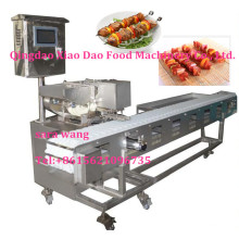 Grande machine de viande de brocheuse / brochette Satay Machine